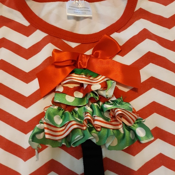 Childs Christmas dress - Picture 3 of 4